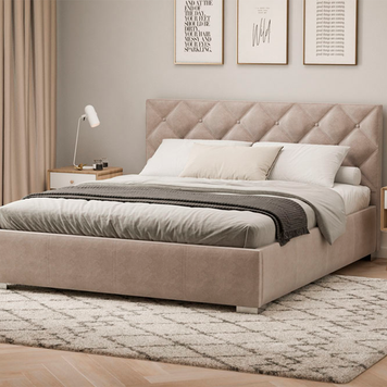 Мягкая кровать с подъемным механизмом Дорос (90х200) SHANTI-DOROS фото